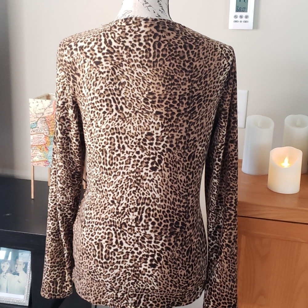 - Milano blouse cheetah print - Picture 6 of 8